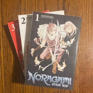 Noragami manga volumes 1-3